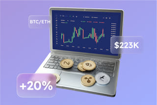 Technology visualization of an AI automated trading system on Quilvox Gainport